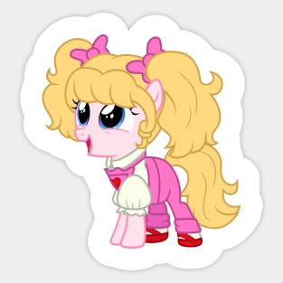 Molly Williams pony Sticker